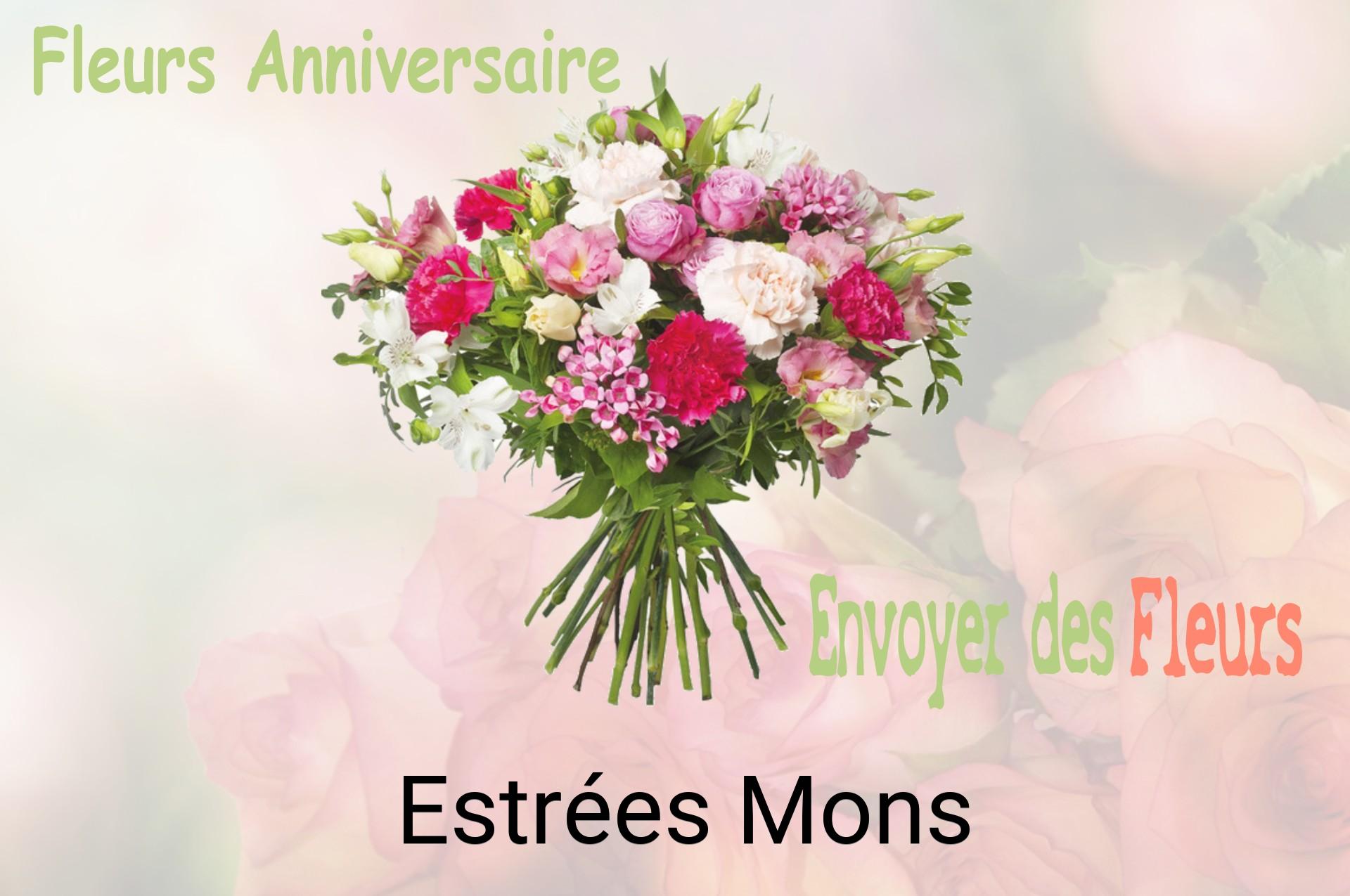Bouquet de fleurs d’anniversaire livré à Estrées-Mons